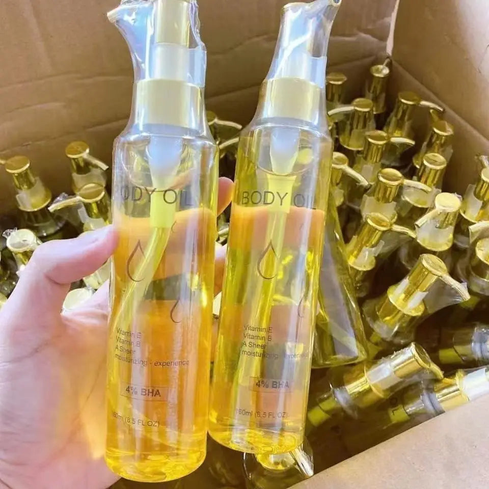 160ml Vietnamese Body Lotion with Olive Oil Fast Absorbing Brightening, 4%BHA, Smooth Glowing Skin Essential Oil Care