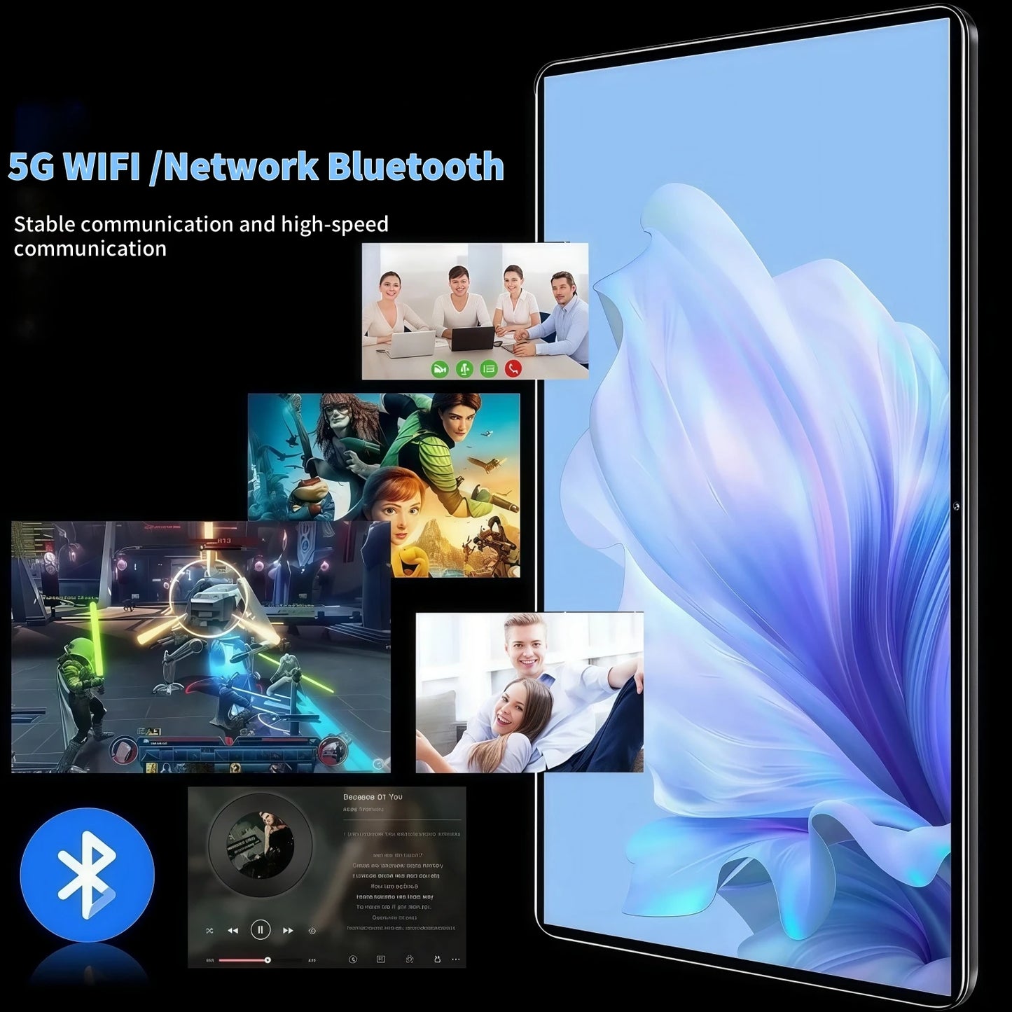 2025 Global Version PAD 7S Pro Snapdragon 8GEN3 Android 14 Tablet 11 Inch HD 22 GB+2 TB 20000 mAh 5G Dual SIM Wifi Tables PC