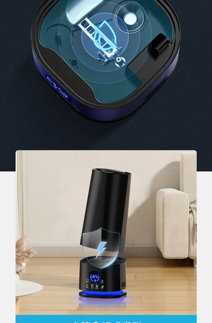 6.5L Large Capacity Humidifier – Ultrasonic Cool Mist for Home/Office,Quiet Operation, Anti-Static &amp; Dry Air Relief, Adjustable