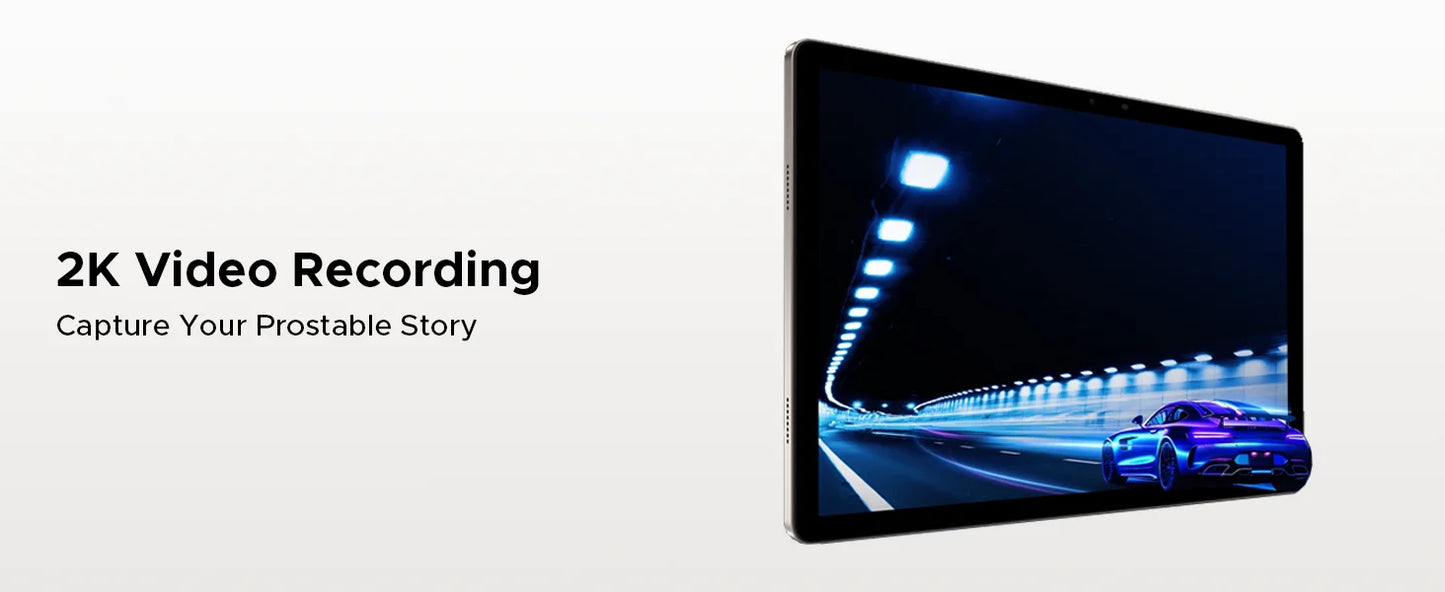 DOOGEE Tab E3 Pro 2 in 1 Tablet PC Gemini AI 13'' IPS Display 8GB 256GB 11000mAh Battery Android 15 High Quality Quad Speakers