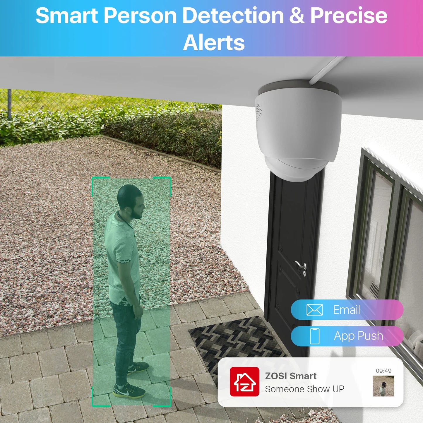 ZOSI 8CH 3K PoE Security Camera System 3K 5MP 8 Channel NVR 4MP HD Outdoor IP Cameras Dome Home CCTV Video Surveillance Kit