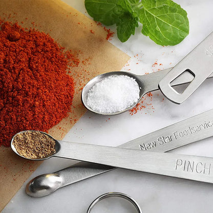 Stainless Steel Mini Measuring Spoon Kitchen Salt Spoon Seasoning Measuring Spoon With Graduations Ideal for Baking Tools
