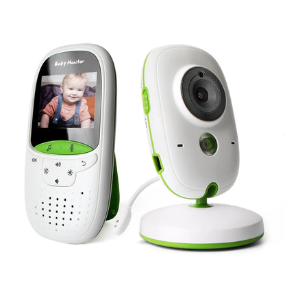 Baby Monitor VB602 IR Night Vision Temperature Monitor Lullabies Intercom VOX Mode Video Baby Camera Walkie Talkie Babysitter