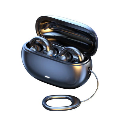 Wireless Earphones Bluetooth TWS Stereo Earbuds Hifi Clip-on Headphones HD Mic Headsets For IPhone Xiaomi Music Headset