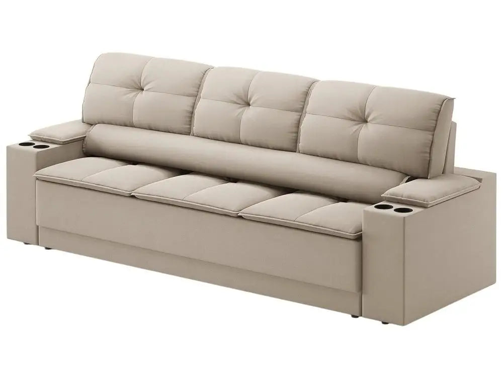 3-Seater Retractable Reclining Velosuede Sofa up Next Sofas