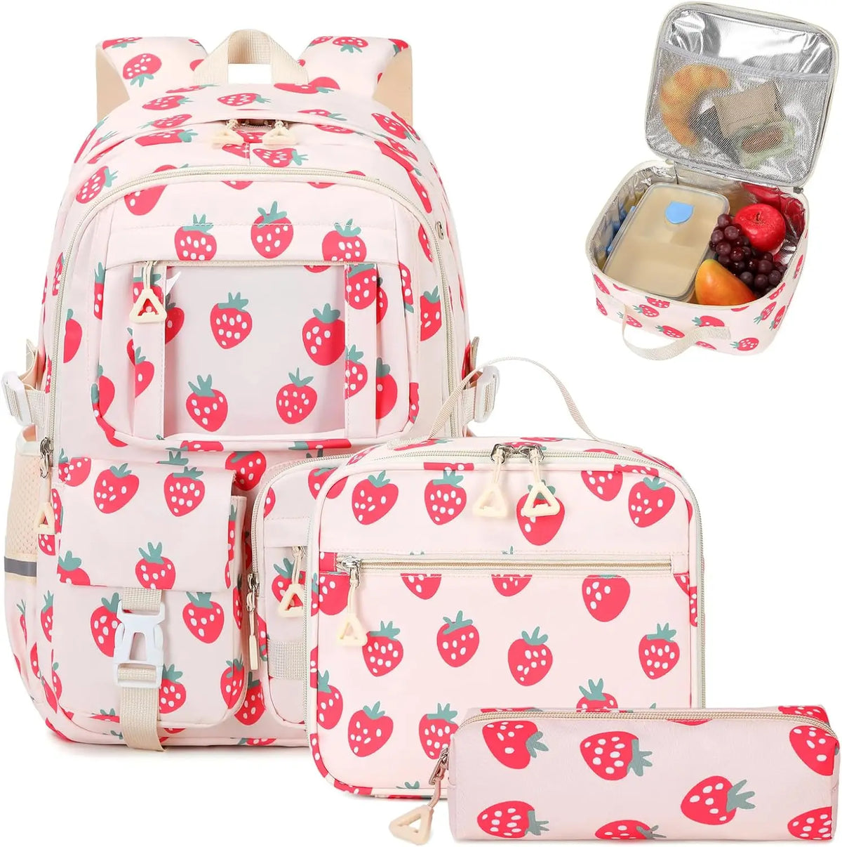 Kids Backpack for Girls - Middle School &amp; Elementary School - Kawaii Ita Backpack - Purple