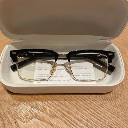 ISLINO Anti Blue Light Reading Glasses Women Square Fashion Photochromic Prescription Glasses Men Myopia Hyperopia Eyewear