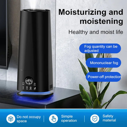 6.5L Large Capacity Humidifier – Ultrasonic Cool Mist for Home/Office,Quiet Operation, Anti-Static &amp; Dry Air Relief, Adjustable