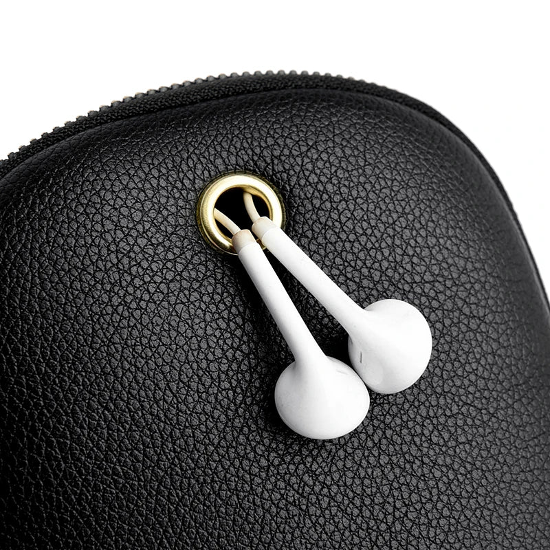 Fashion Women Shoulder Bags High Quality Leather Crossbody Bag Small Purse Simple Design Ladies Solid Color Messenger Sac A Main