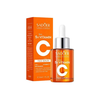 Vitamin C Firming and Brightening Korean Skincare Set with Serum and Cream