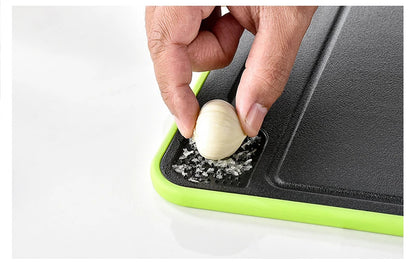 Double-side Cutting Board With Defrosting Function  Chopping Board  Kitchen  Grinding Cutting Board With Knife Sharpener