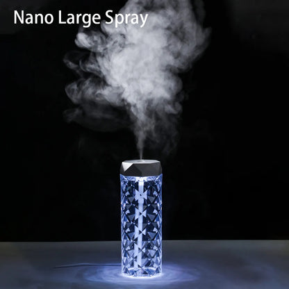 400ML Air Humidifier USB Aroma Diffuser Essential Oil Purifier Fragrance Mist Maker RGB Light Humidificador For Car Home Bedroom