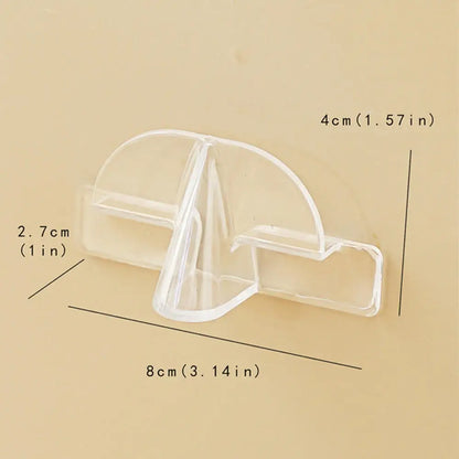 KLASSNUM Glasses Storage Rack Wall Mounted Sunglasses Reading Glasses Storage Rack Men Sunglasses Transparent Display Rack Women