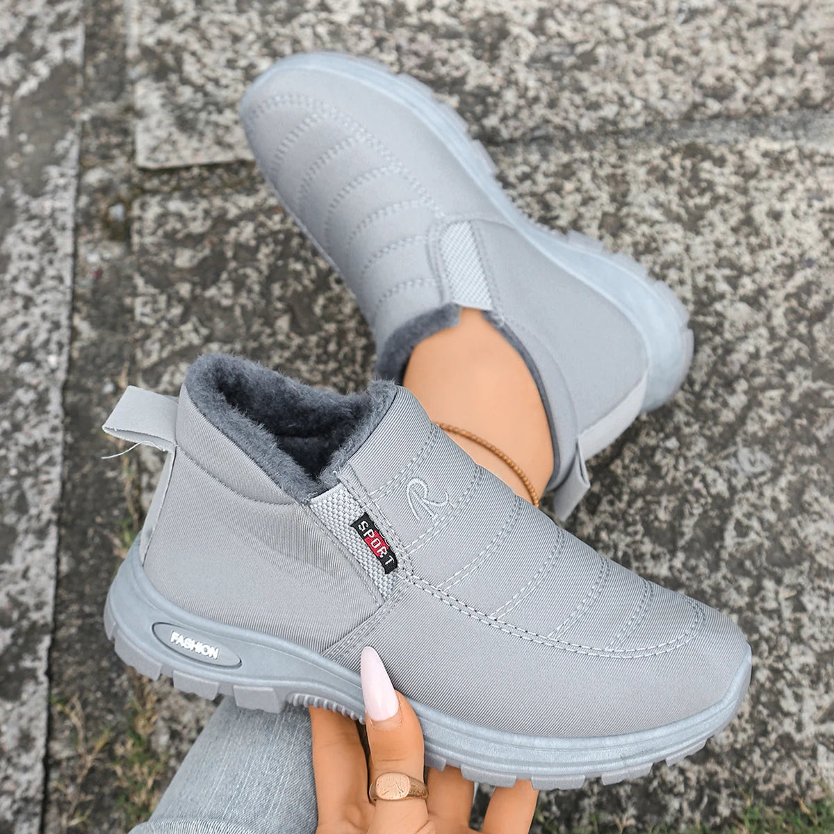 Women's shoes  Autumn witnter  Casual cotton Warm Wear Resistant Chunky Sole Affordable Free shipping