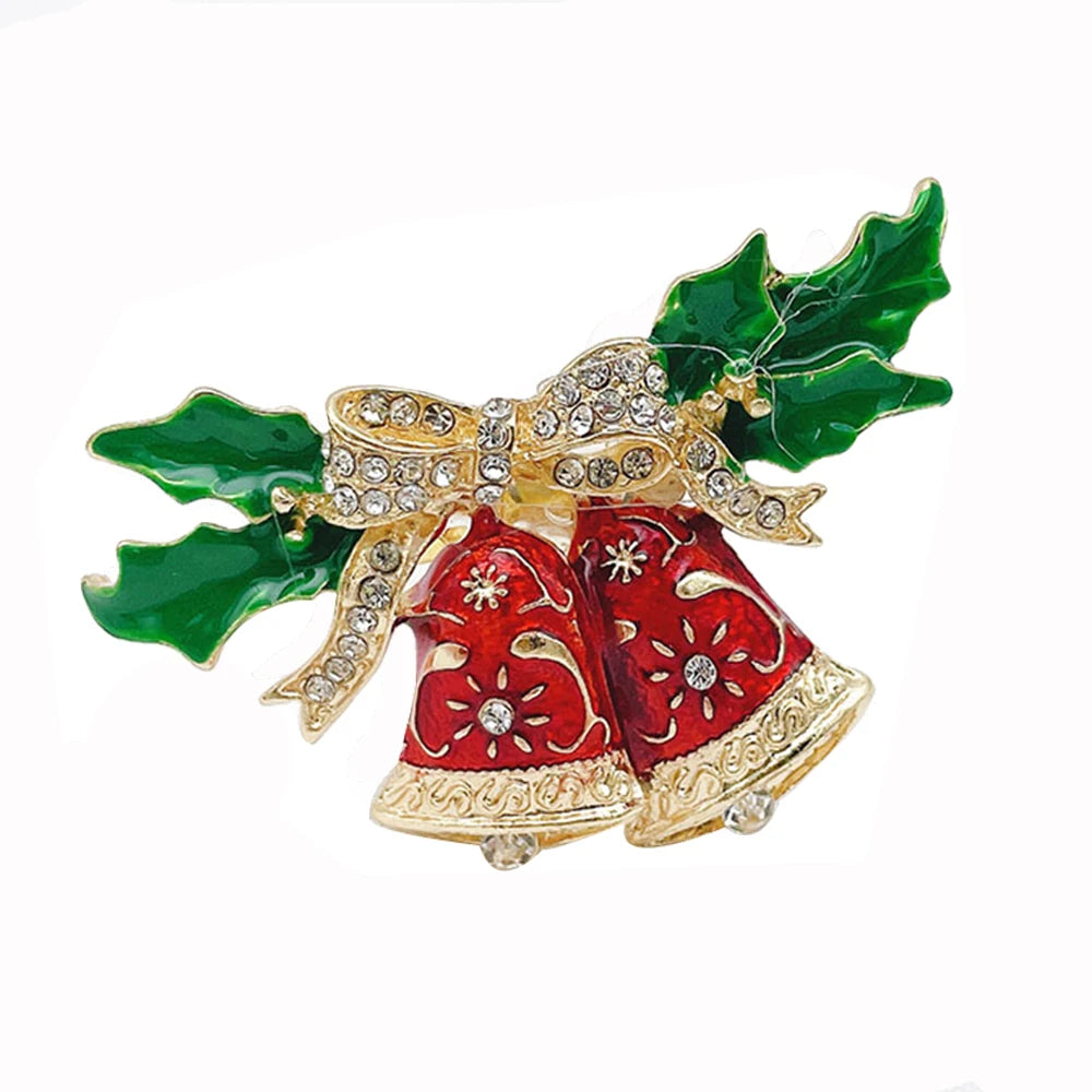 6Pcs Christmas Napkin Rings Gold Xmas Tree Deer Snowflake Hat Socks Napkin Buckles for Christmas Party Dinner Table Decorations