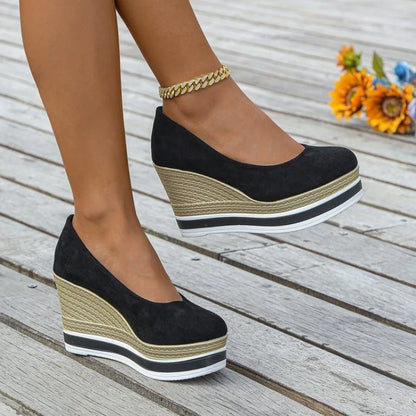 Women Shoes Loafers Wedges Platform High Heels Sandals Summer 2025 New Trend Designer Casual Shoes Dress Pumps Sandalias Mujer
