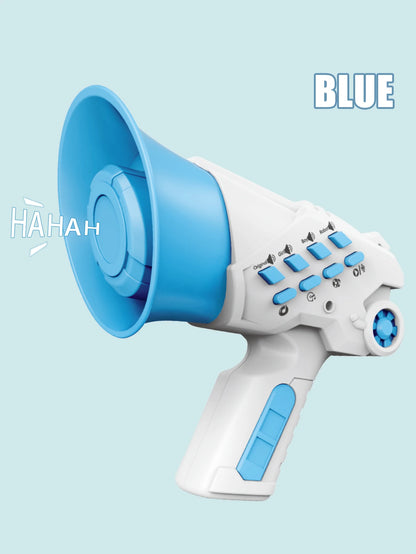 Voice Changer Amplifier, Megaphone Speaker Siren Bullhorn Toys Portable Smart Multi Voice Changers Handheld Loudspeaker