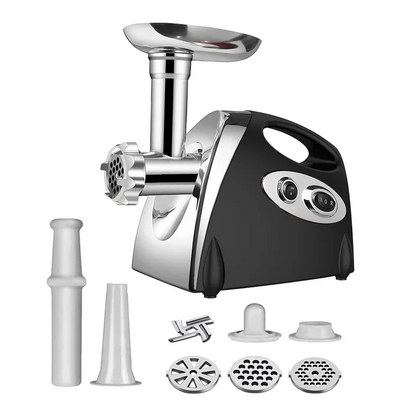 2800W Electric Meat Grinders Food Crusher With 3 Steel Cutting Plates Multifunctional Vegetable Slicer Kitchen Appliances