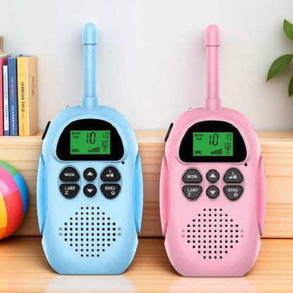 2 Pcs Walkie Talkies for Kids Toys Rechargeable Battery Walkie Talky 22 Channels 2 Way Radio 3KM Long Range for Children Gifts