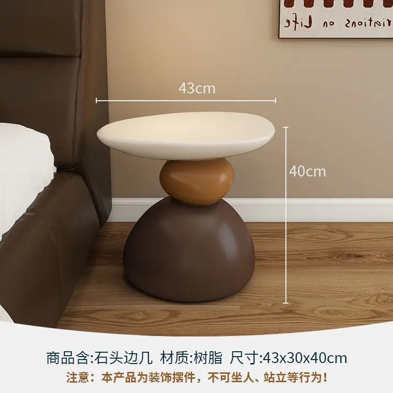 Home Living Room Sofa Side Table Coffee Table Bedroom Bedside Tables Living Room Floor Decoration Corner Home Decoration