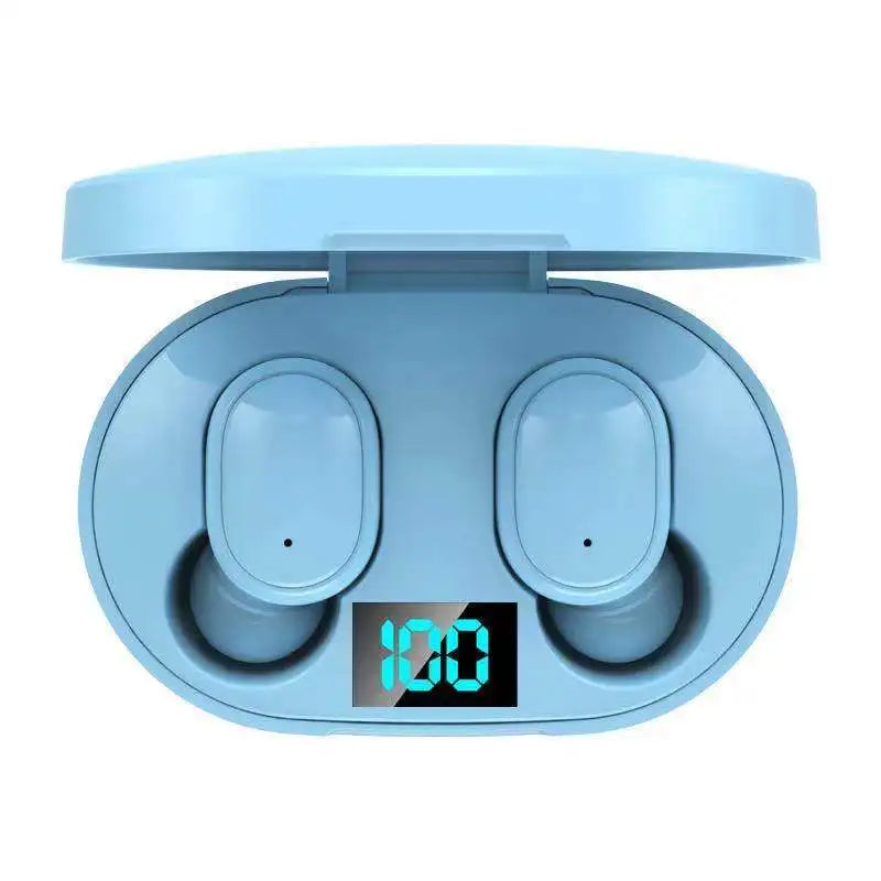 Wireless Earphones LED Digital Display Bluetooth Headset Noise Cancelling Sports Headphones Universal Phones Bluetooth Earbuds