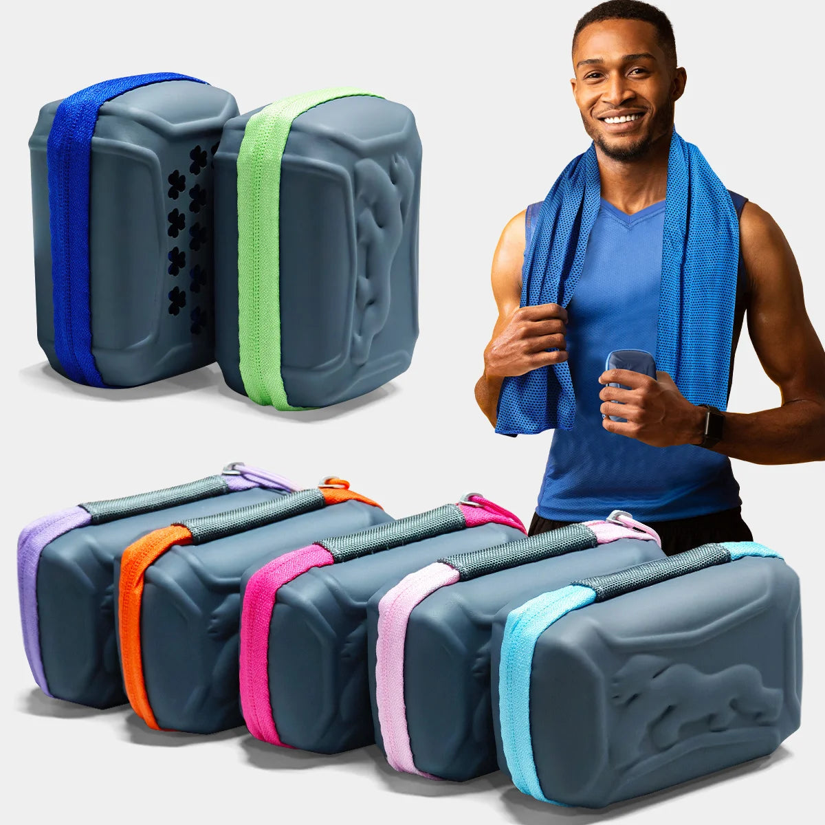 Cooling Towels Cooling Neck Wraps Ice Towel Soft Breathable Microfiber Towel  Fitness Workout & More Activities for Gym & Sports