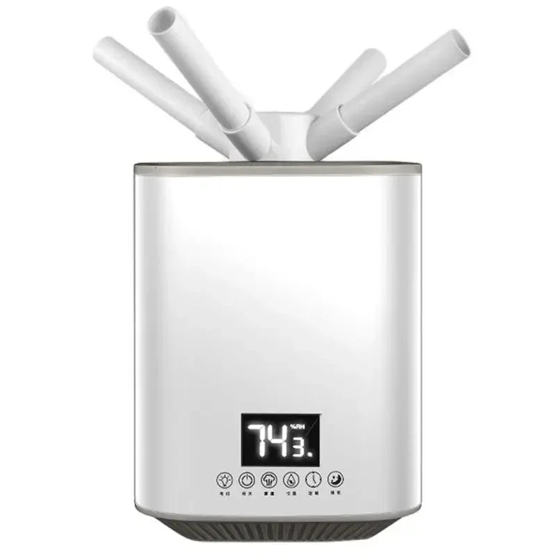 3L Humidifiers High-capacity Electric Humidifiers Double Nozzle Diffuser Bedroom Cool Mist Maker Night Lamp Purification