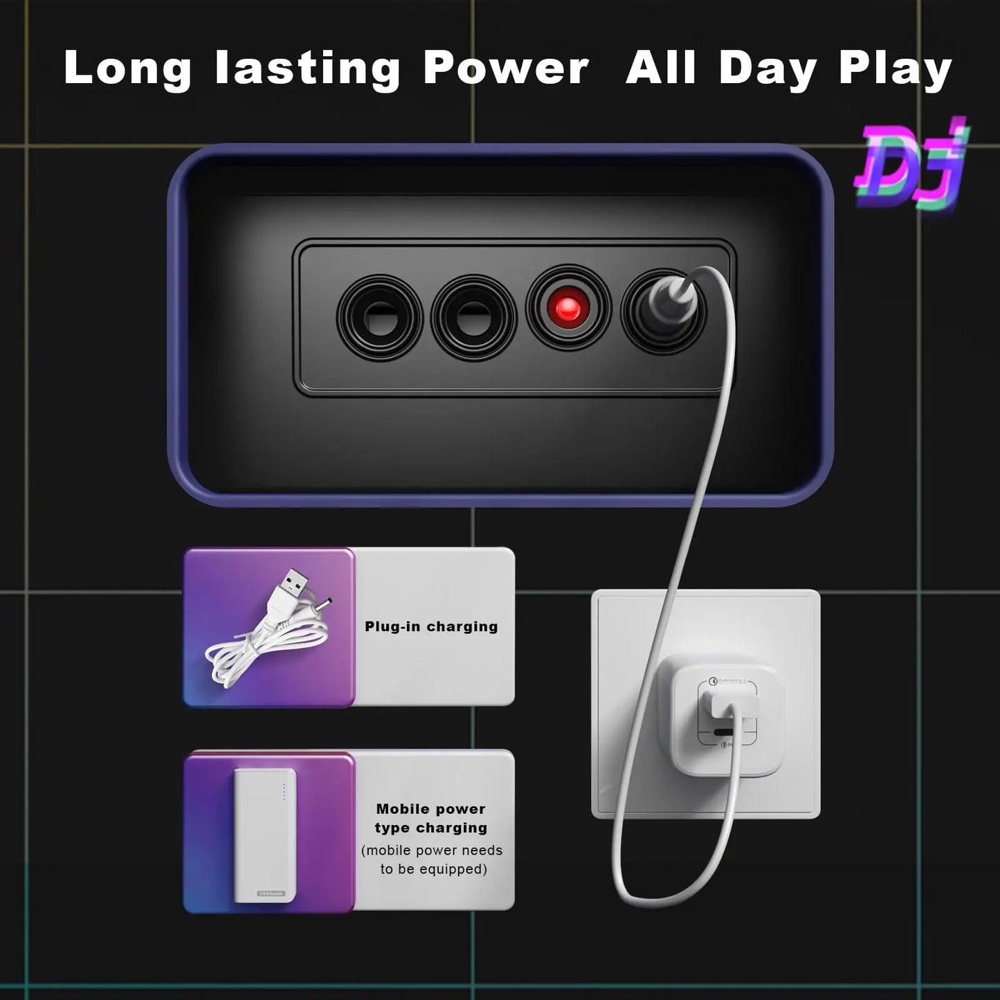 Kid DJ Mixer with Microphone Electronic Piano Keyboard Bluetooth DJ Turntable Controller Musical Instrument Kid Birthday Gift
