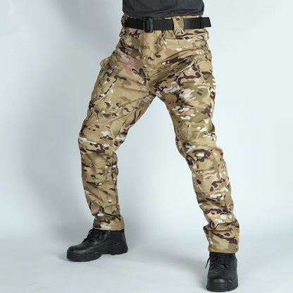 5XL 6XL Winter Waterproof Tactical Jackets Sets Men Outdoor Soft Shell Hiking Hunting Jacket Suit Fleece Cargo Pant Tracksuits