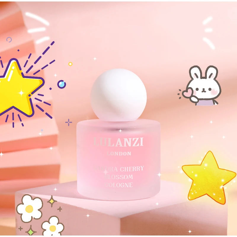 High-grade Cherry Blossom Perfume Fresh Natural Floral Spray Lasting Fragrance Temptation Ladies Light Perfume Clothes Deodorant