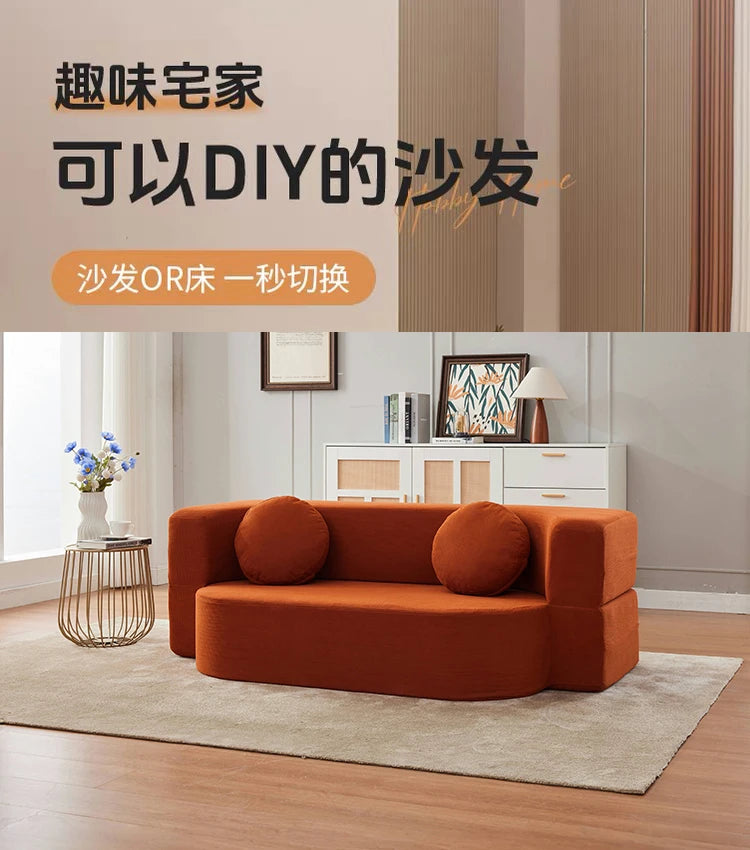 Classic French Living Room Sofas Boneless Modular Retro Glam Living Room Sofas Bedroom Universal Canape Compressé Home Furniture