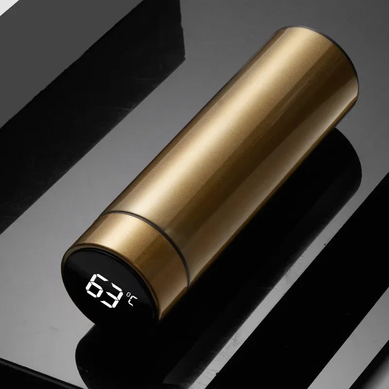500ML Intelligent Insulated Mug Thermos Flask Tea Water Separation Stainless Steel Vacuum Kettle Coffee Mug Thermos Mug