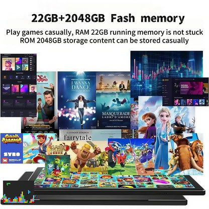 2025 Global Version PAD 7S Pro Snapdragon 8GEN3 Android 14 Tablet 11 Inch HD 22 GB+2 TB 20000 mAh 5G Dual SIM Wifi Tables PC