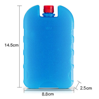 Plastic Food Storage Ice Box Refrigeration Cooler Bag Lunch Box Ice Pack Outdoor Camping Picnic Beverage Beer Freezer Block