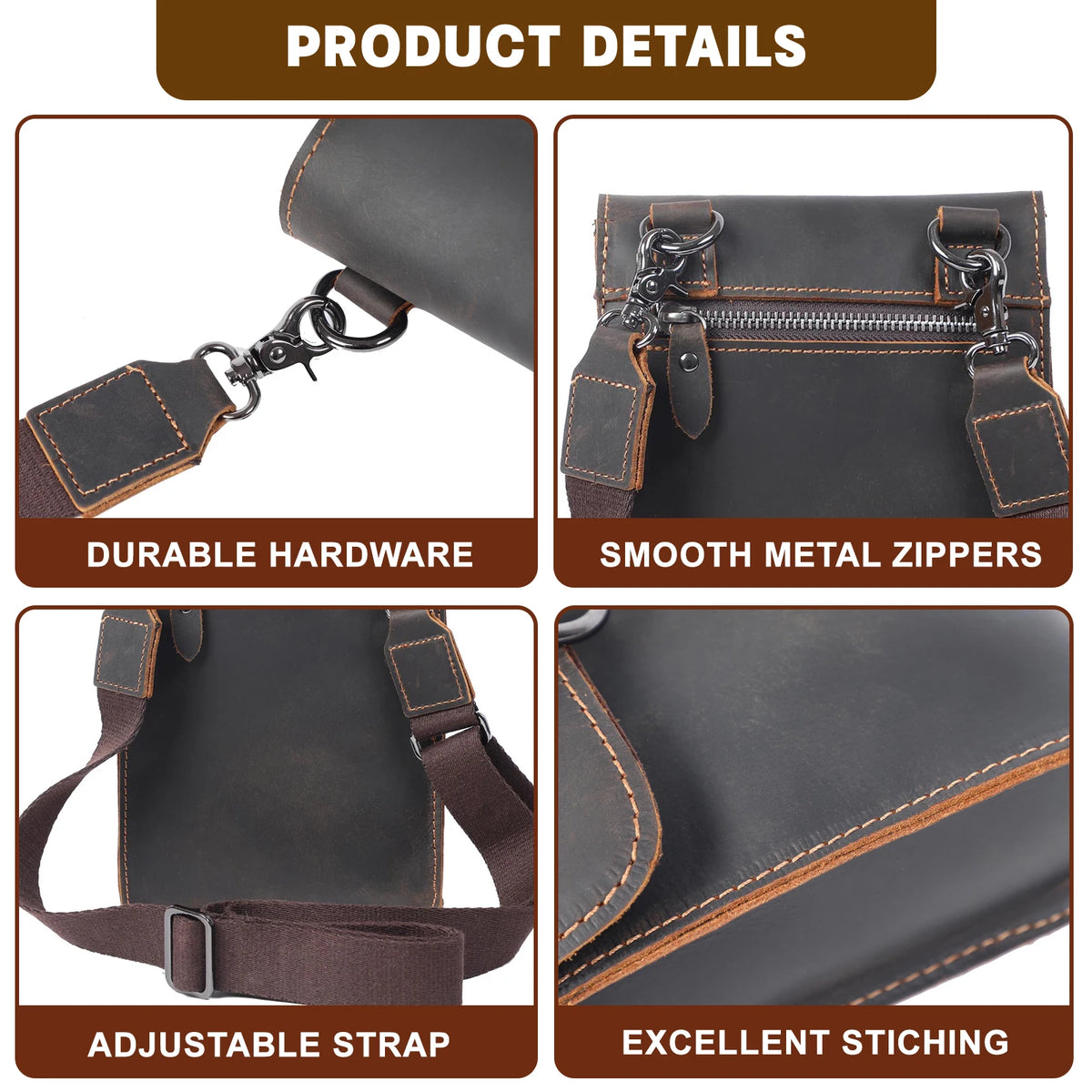 Genuine Leather Men&