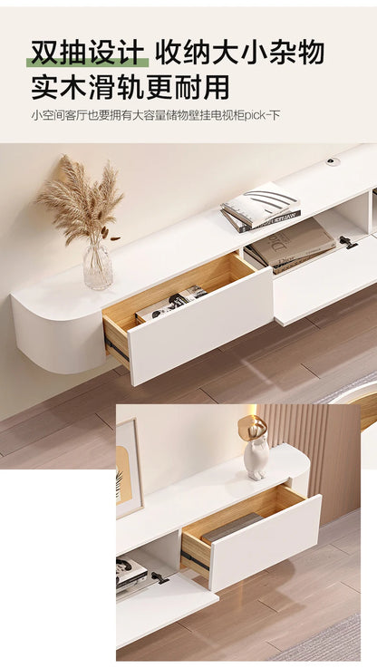 Wall Moun Rustic Tv Stands Modern Nordic Beauty Trendy Tv Stands Premium French Meuble Tv Suspendu Furniture For Living Room