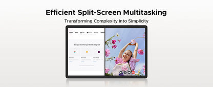 DOOGEE Tab E3 Pro 2 in 1 Tablet PC Gemini AI 13'' IPS Display 8GB 256GB 11000mAh Battery Android 15 High Quality Quad Speakers
