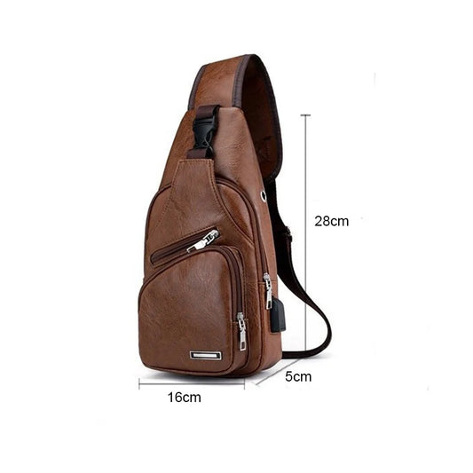 1 Piece Men's Multi-functional Chest Bag
