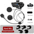 Bluetooth 5.3 Motorcycle Helmet Headset, Waterproof Wireless Earphones With Hands-Free Calls featuring a lightweight rechargeable design