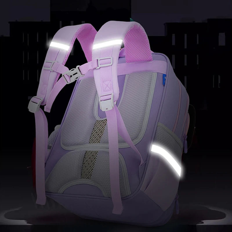 Primary school student backpack boy backpack children&