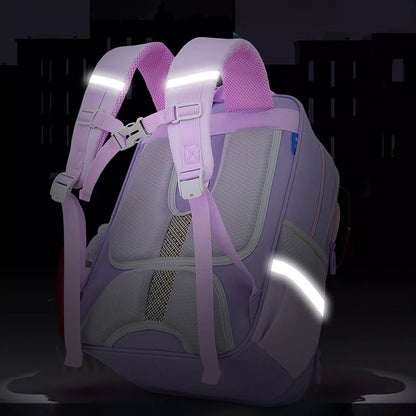 Primary school student backpack boy backpack children&