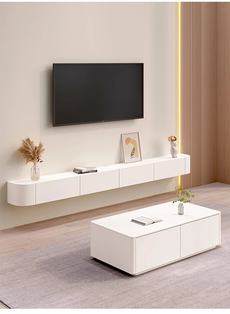 Wall Moun Rustic Tv Stands Modern Nordic Beauty Trendy Tv Stands Premium French Meuble Tv Suspendu Furniture For Living Room