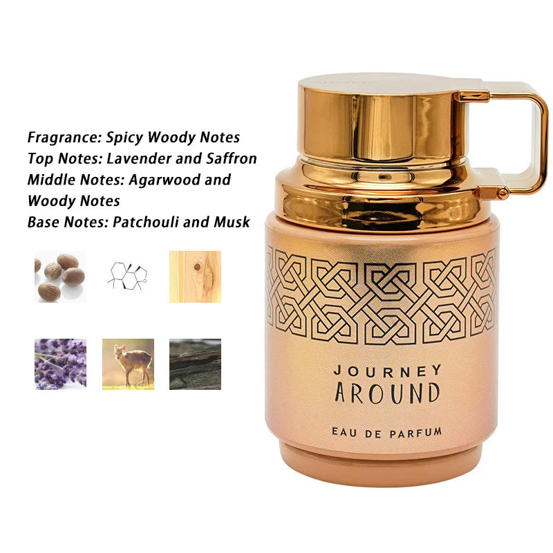 Charming Men's Cologne Fresh Citrus Lemon Wood Pheromone Fragrance Unisex Lasting Fragrance Deodorant Eau De Toilette 100ml Hot