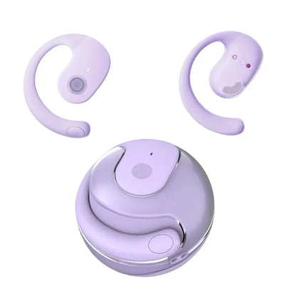 Wireless Headphones Comfortable Ear Hook Touch Control Earbuds with Mic Wireless Bluetooth Headset Phone Earphones Game
