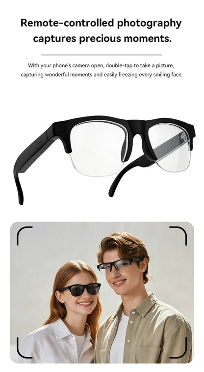 Lenovo AI Smart Glasses AI Translation HD Hands-Free Calling  AI Chat Logging Music Playback 8K Smart Sunglasses 2026 New