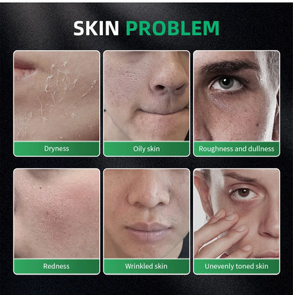 Men Facial Care Kit Face Wash Moisturizer Eye Cream Anti Aging Oil Control