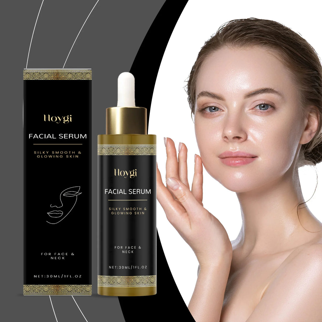 Frankincense Moisturizing Facial Essence Serum With Vitamin E For Skin