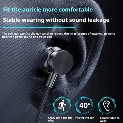 Neck-mounted headphones with HD screen, 48-hour playback time, Bluetooth 5.4 wireless earphones, dedicated for sports and gaming