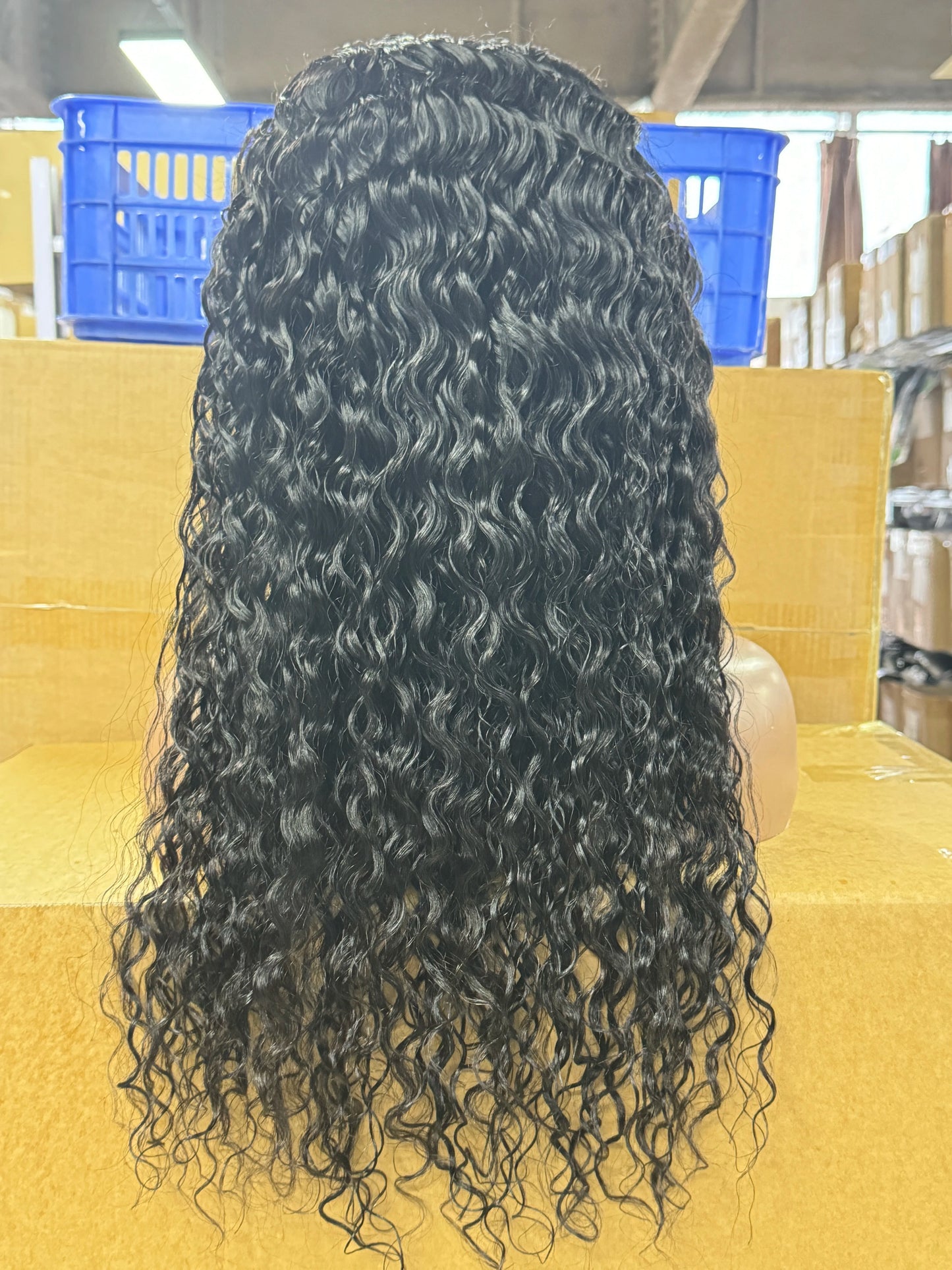 30 Inch Water Wave Glueless Wig Human Hair Ready To Wear 6X4 Glueless Wigs Human Hair Brazilian Human Hair Wigs PreCut For Women