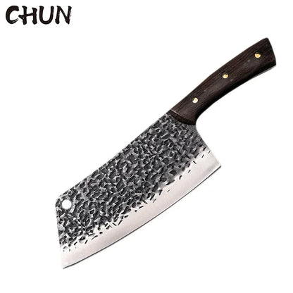5CR15 Handmade Chopping Cleaver Butcher Knife High Carbon Steel Kitchen Chef Knife Sets Forged Blade Cooking Knives Set Cleaver